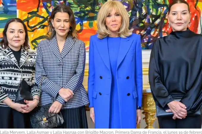 Un almuerzo en el Elíseo entre la esposa de Macron y princesas marroquíes allana las fricciones entre París y Rabat