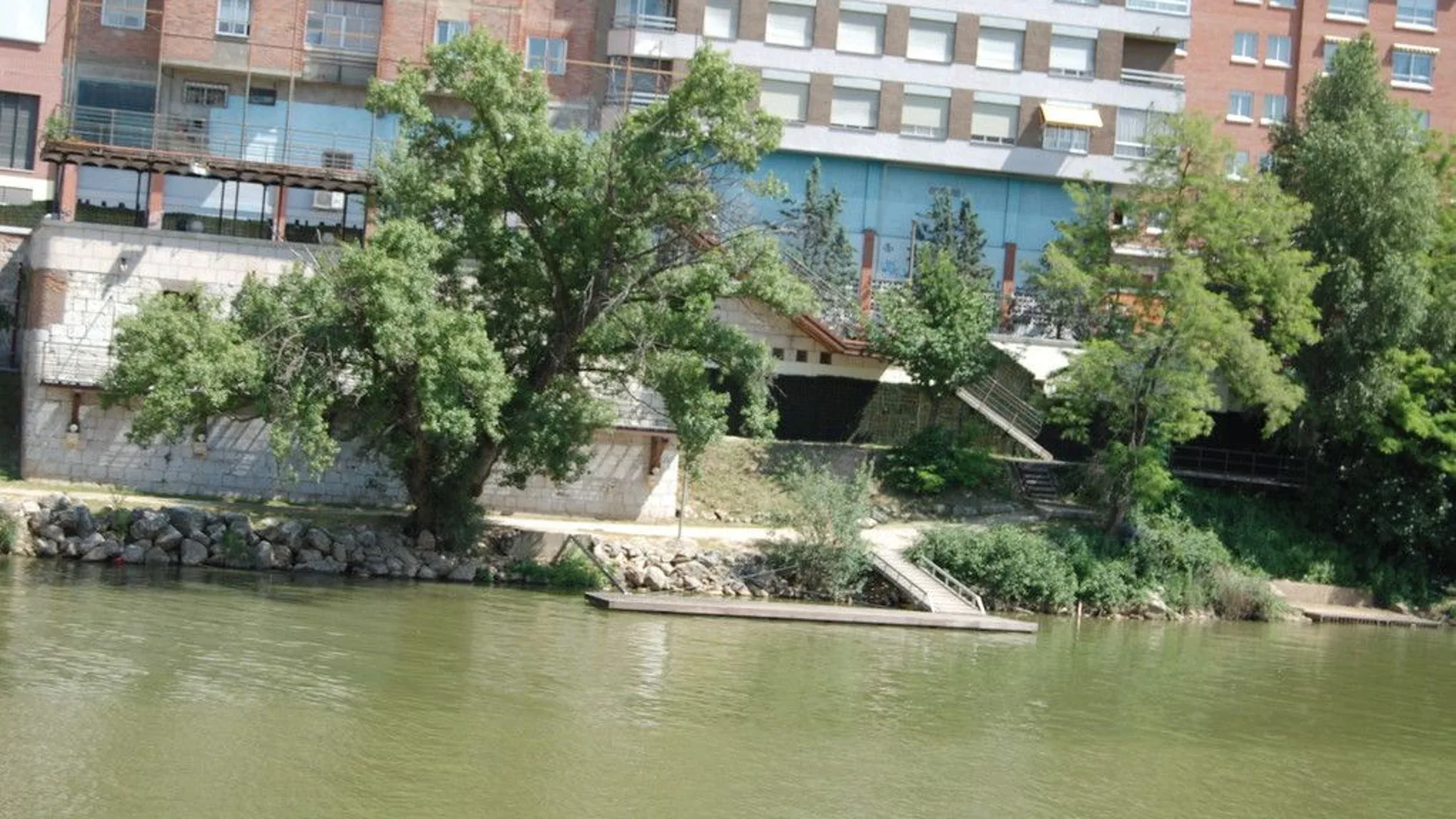 Río Pisuerga a su paso por Valladolid