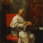 Retrato de San Pedro Damián