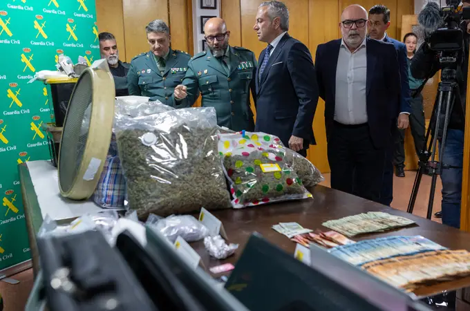 Un total de 18 personas detenidas e incautadas drogas por valor de 1,3 millones en la mayor operación contra el narcotráfico en Soria