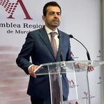 El portavoz del GP VOX, Rubén Martínez Alpañez