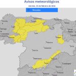 Previsión de nevadas de la Aemet en Castilla y León