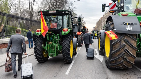 Tractorada en Madrid @Gonzalo Pérez Mata