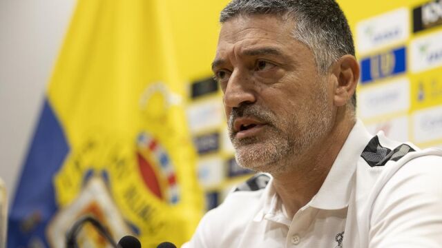 García Pimienta, entrenador de Las Palmas