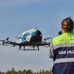 Pruebas con aerotaxis del Instituto Tecnológico de Galicia en Lugo