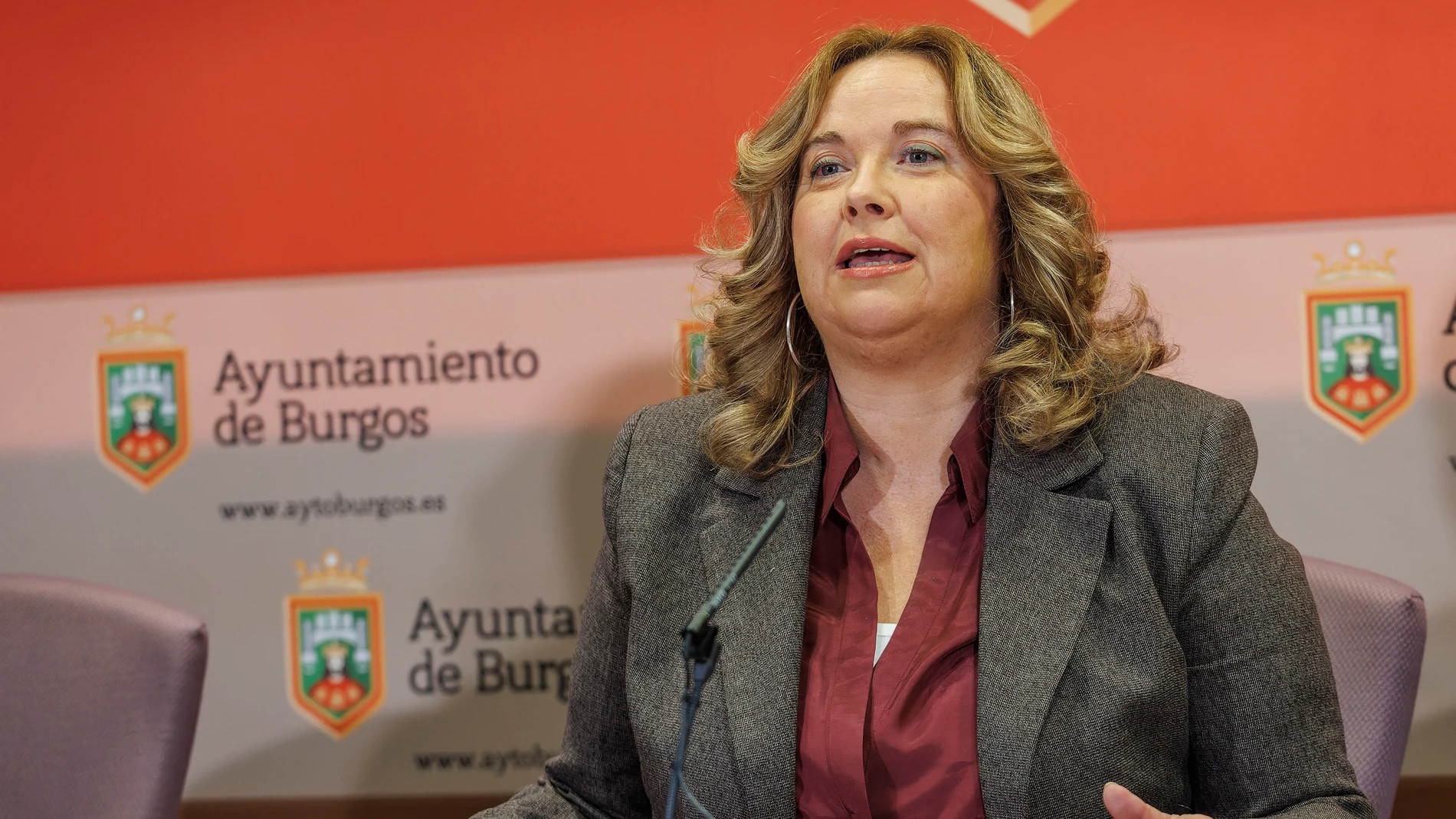La alcaldesa de Burgos, Cristina Ayala