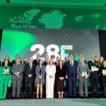 Acto de entrega de las Banderas de Andalucía en Málaga