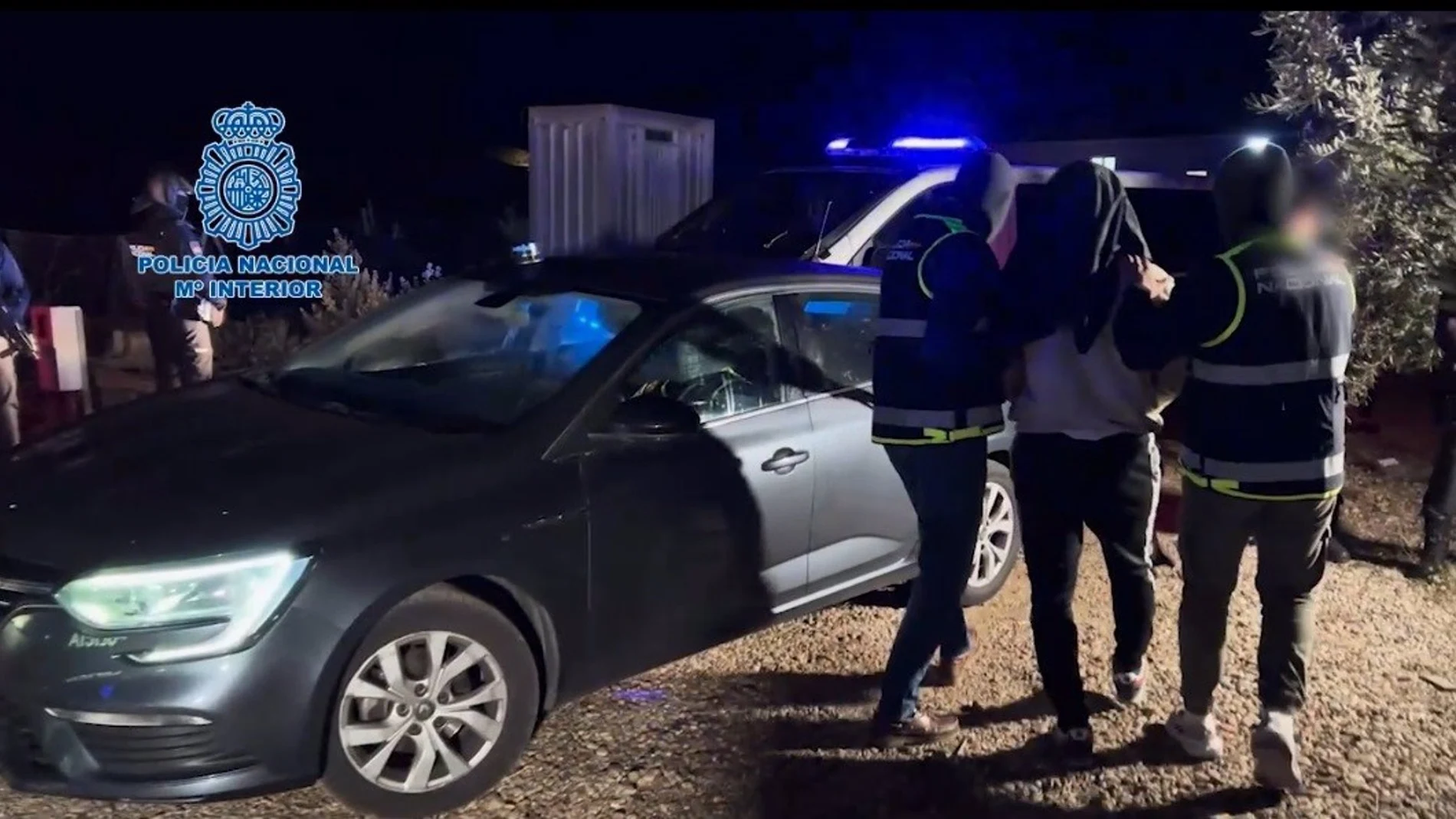 Imagen de la detención en Níjar