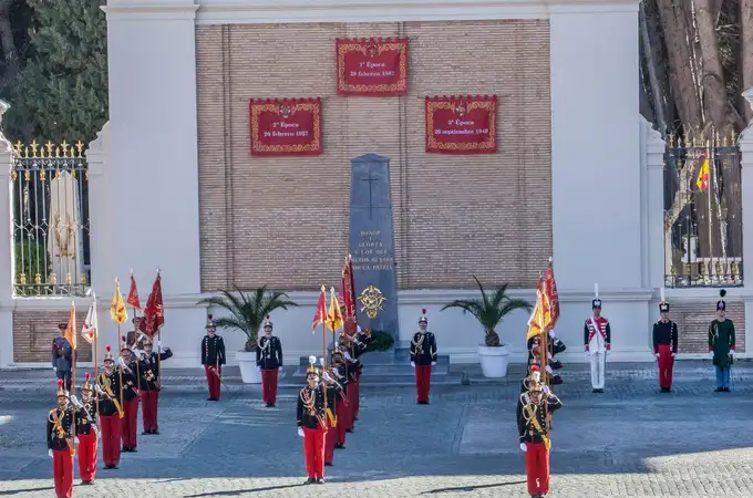 Franco, «borrado» de la Academia General Militar de Zaragoza