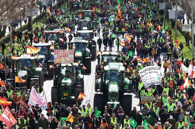 El campo de Castilla y León exige en Madrid 
