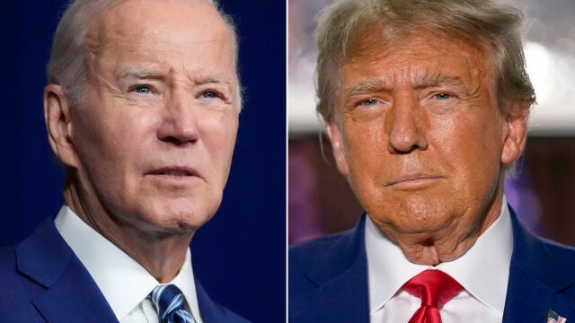 Biden Trump Border