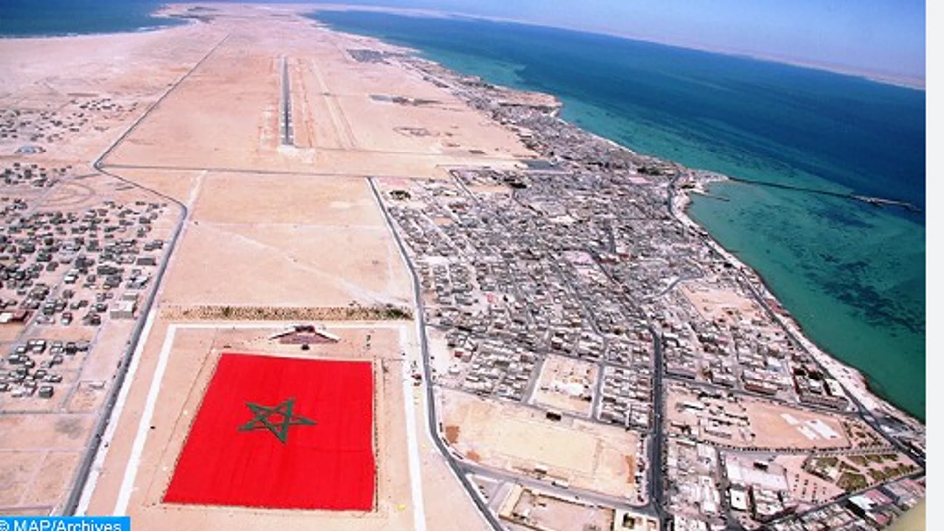 Dajla, donde Marruecos construye un super puerto
