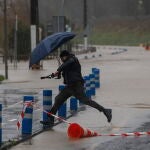 Las intensas lluvias causan desbordamientos de ríos en el País Vasco
