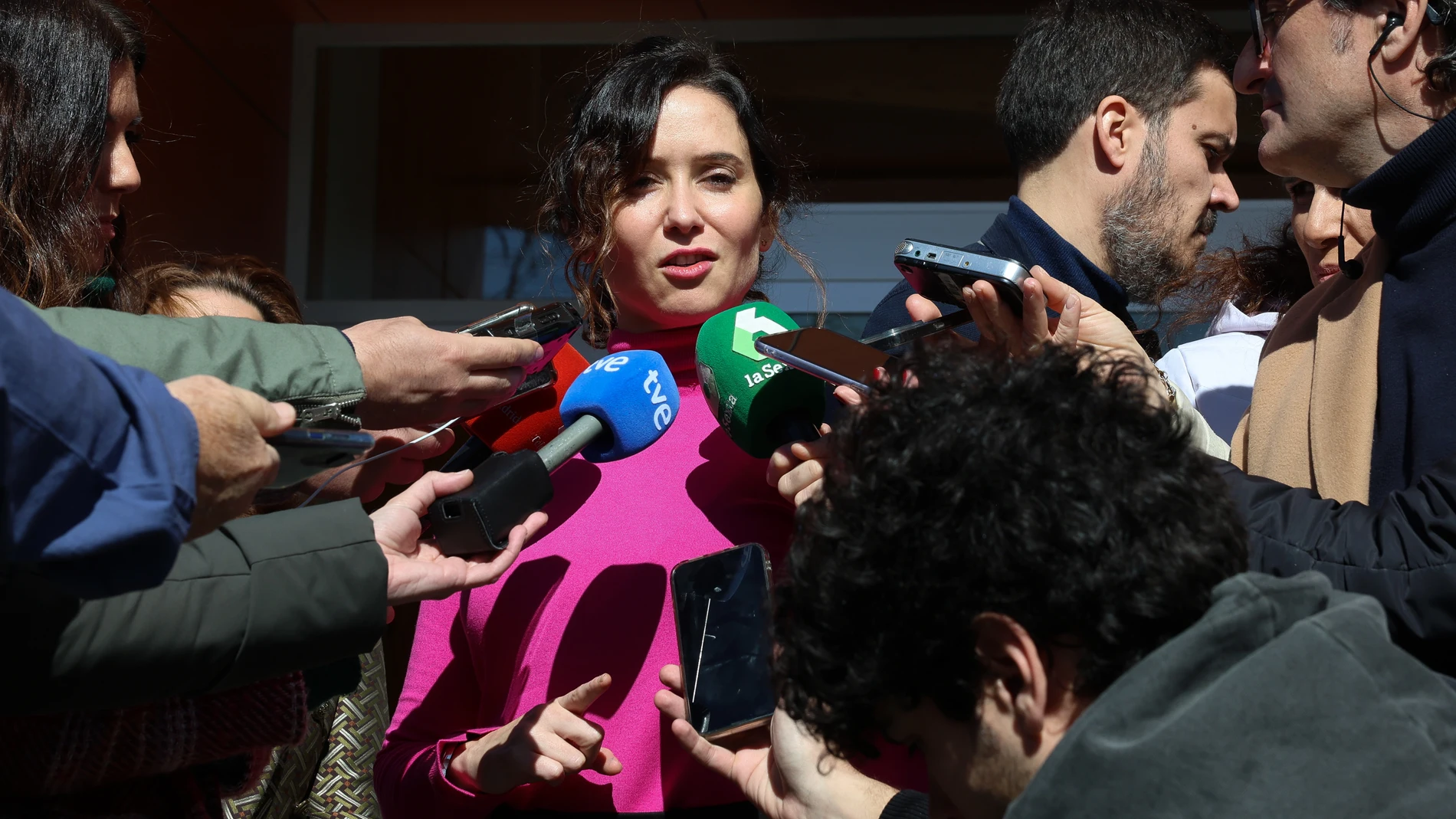 Isabel Díaz Ayuso, presidenta de la Comunidad de Madrid EUROPA PRESS - MARTA FERNÁNDEZ J 27/02/2024