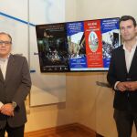 El alcalde de Medina de Rioseco, David Esteban, presenta el nuevo spot de la Semana Santa de la localidad vallisoletana