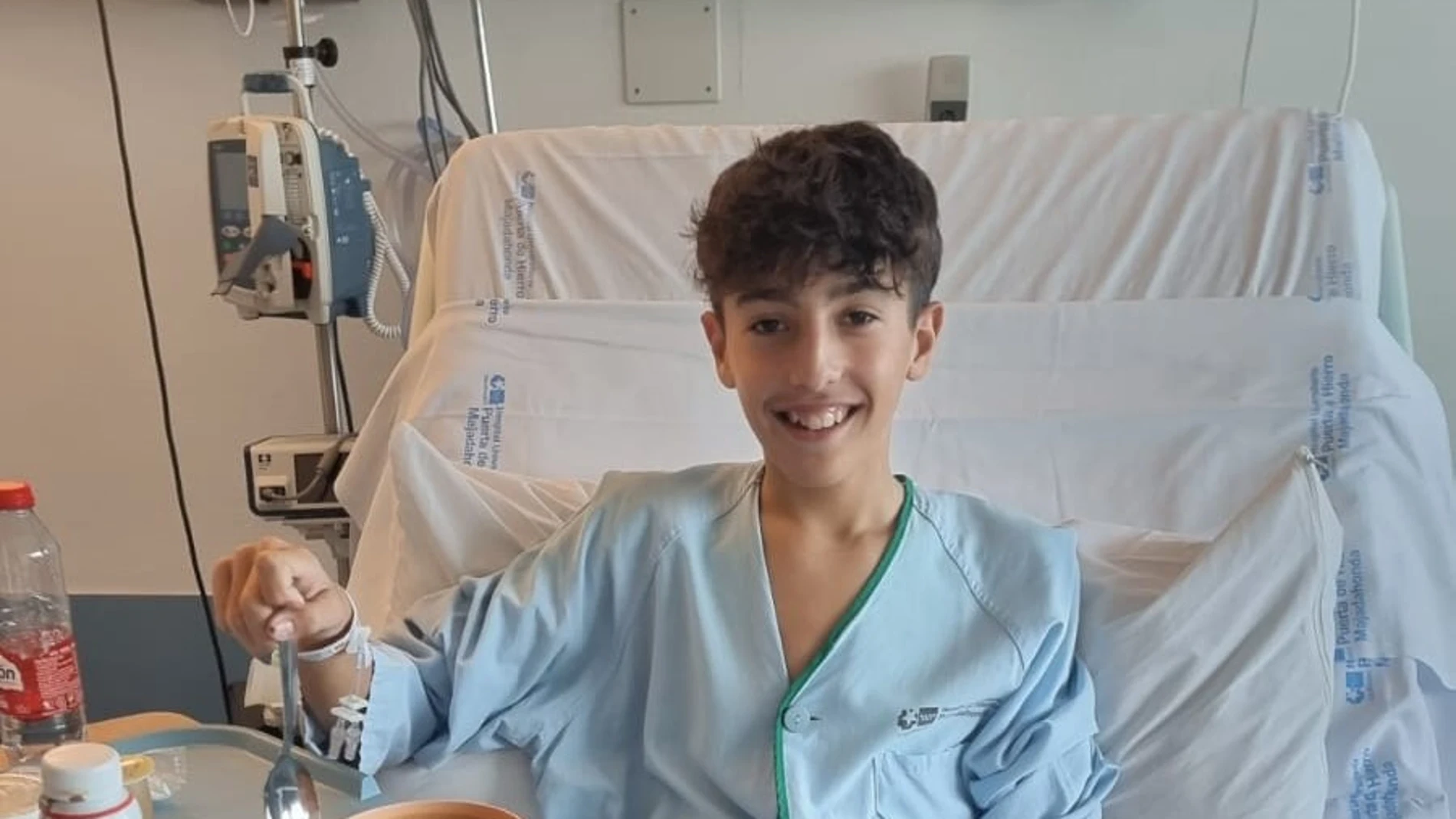 Jordi Alsina ha sido el primer menor en ser tratado de acalasia
