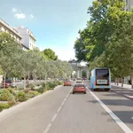 Recreación del nuevo tramo de la calle Alcalá, en el que los coches perderán dos carriles