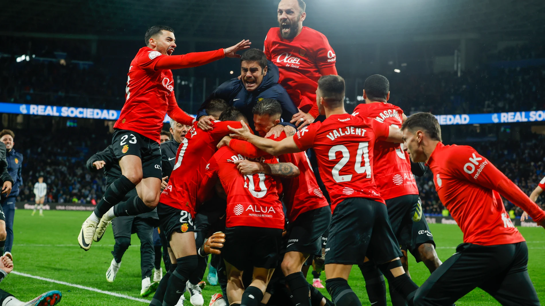 Así hemos vivido el Real Sociedad-Mallorca de semifinales la Copa