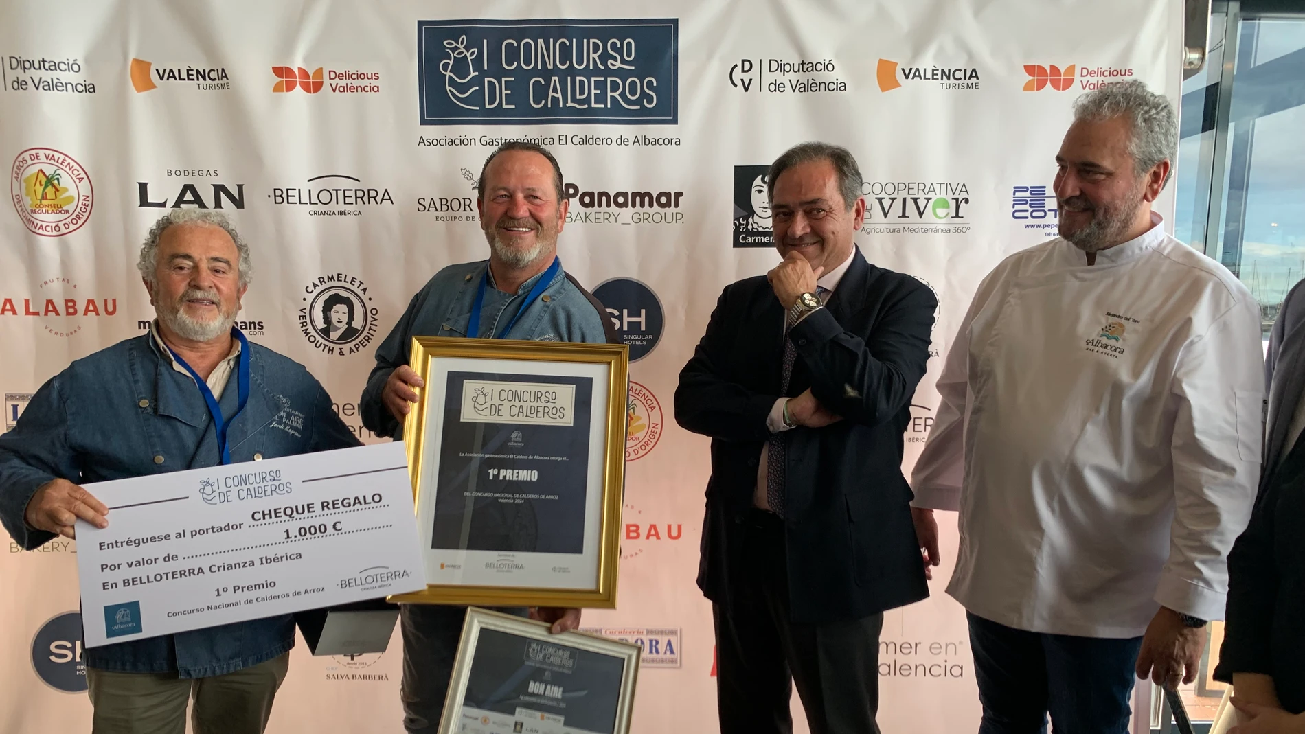 El chef Raúl Magraner, del restaurante Bon Aire de El Palmar, se proclamó vencedor del Concurso
