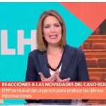 La presentadora Intxaurrondo (TVE) sale en defensa del Gobierno de Sánchez