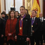 El Congreso recibe a la Selección Femenina Española de Fútbol tras su victoria en la Liga de las Naciones 