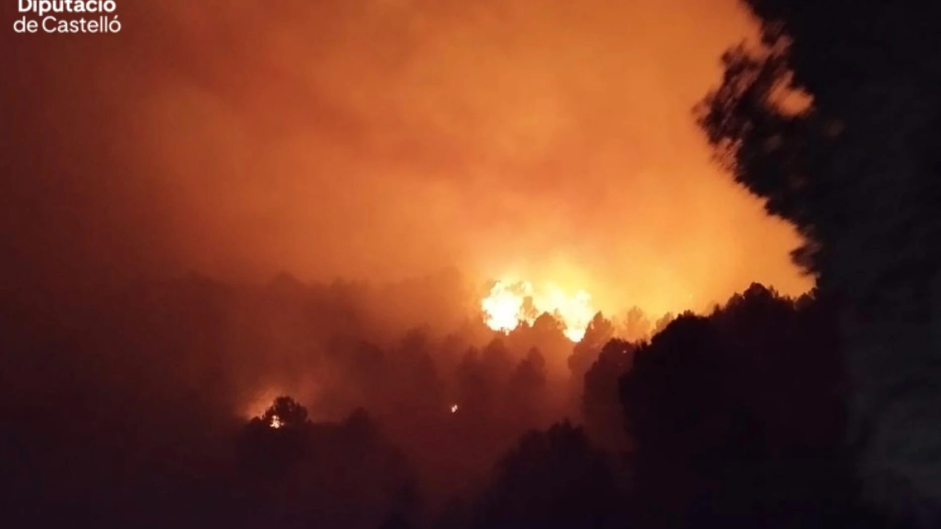 Incendio en Toga BOMBEROS DE CASTELLÓN 01/03/2024