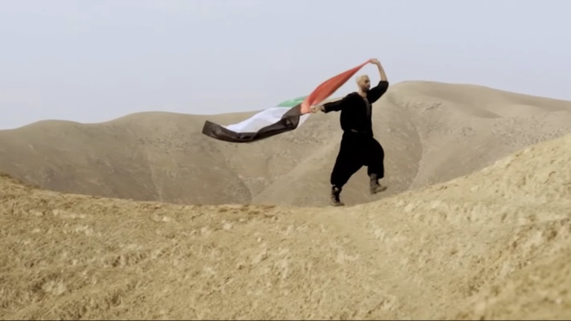 Bashar Murad en una captura del vídeo “Klefi/Samed”.