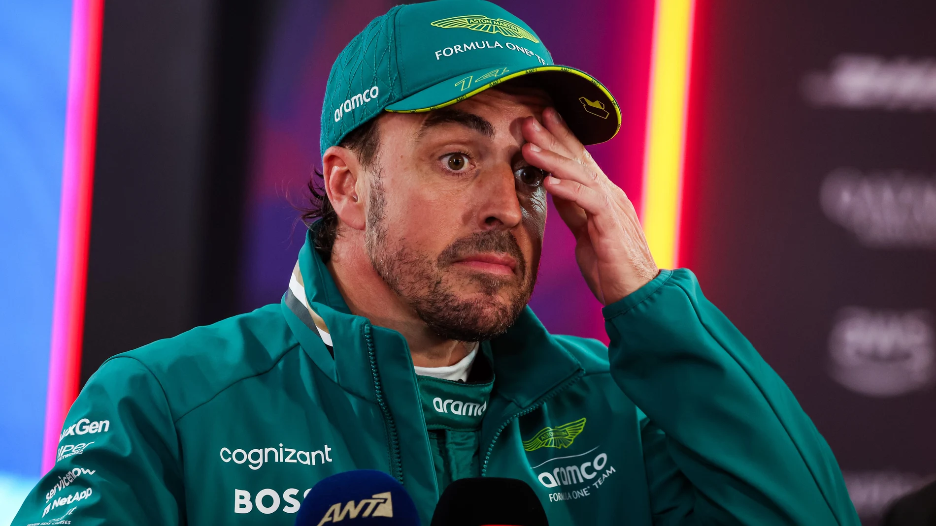 Fernando Alonso Rizz Aston Martin revela cual es el problema del AMR24 que está lastrando a ...