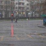 Aviso en Madrid por fuertes rachas de viento y lluvia 