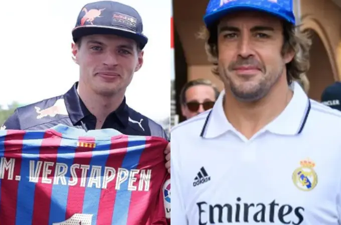 La pasión por el fútbol de los pilotos de Fórmula 1: ¿De que equipo son Alonso, Sáinz o Verstappen?
