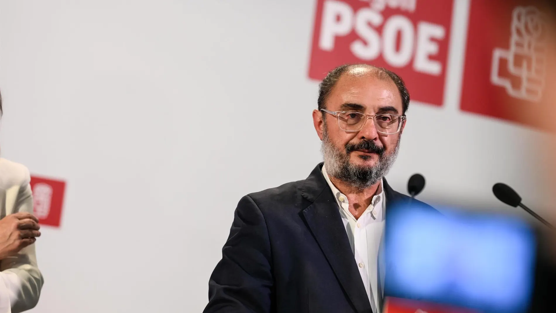 Lambán afirma que el socialismo vive un momento de "crisis y angustia" tras el "declive electoral" y el 'caso Koldo'