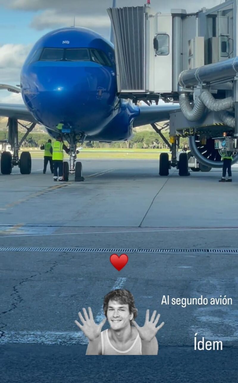 Tamar Novas cuenta el tremendo susto que se ha llevado a bordo de un avión