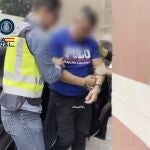 Imágenes de la detención en Roquetas de Mar
