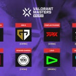 Todo sobre los 8 equipos clasificados para VALORANT Masters Madrid