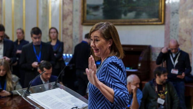 Francina Armengol comparece en el Congreso. David Jar