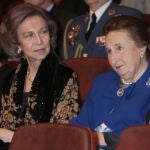 La infanta Margarita y la Reina Sofía