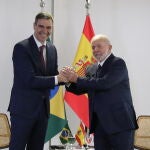 Lula recibe a Pedro Sánchez con honores de Estado en su primera visita a Brasil