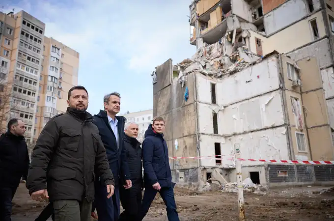 Rusia intenta asesinar a Zelenski y al primer ministro griego con varios bombardeos en la ciudad ucraniana de Odesa