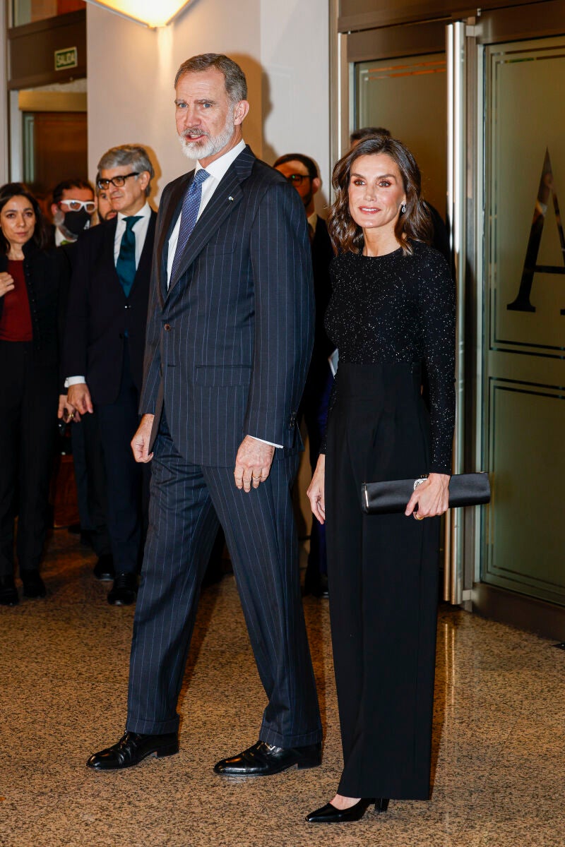 Los Reyes de España en el Auditorio Nacional de Música. 