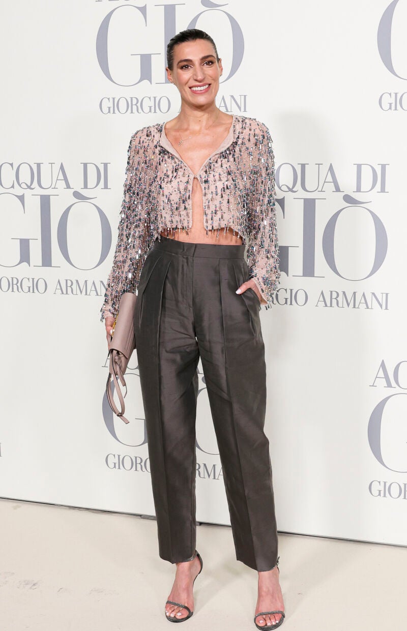 Eugenia Osborne en Gio by Armani en Madrid.