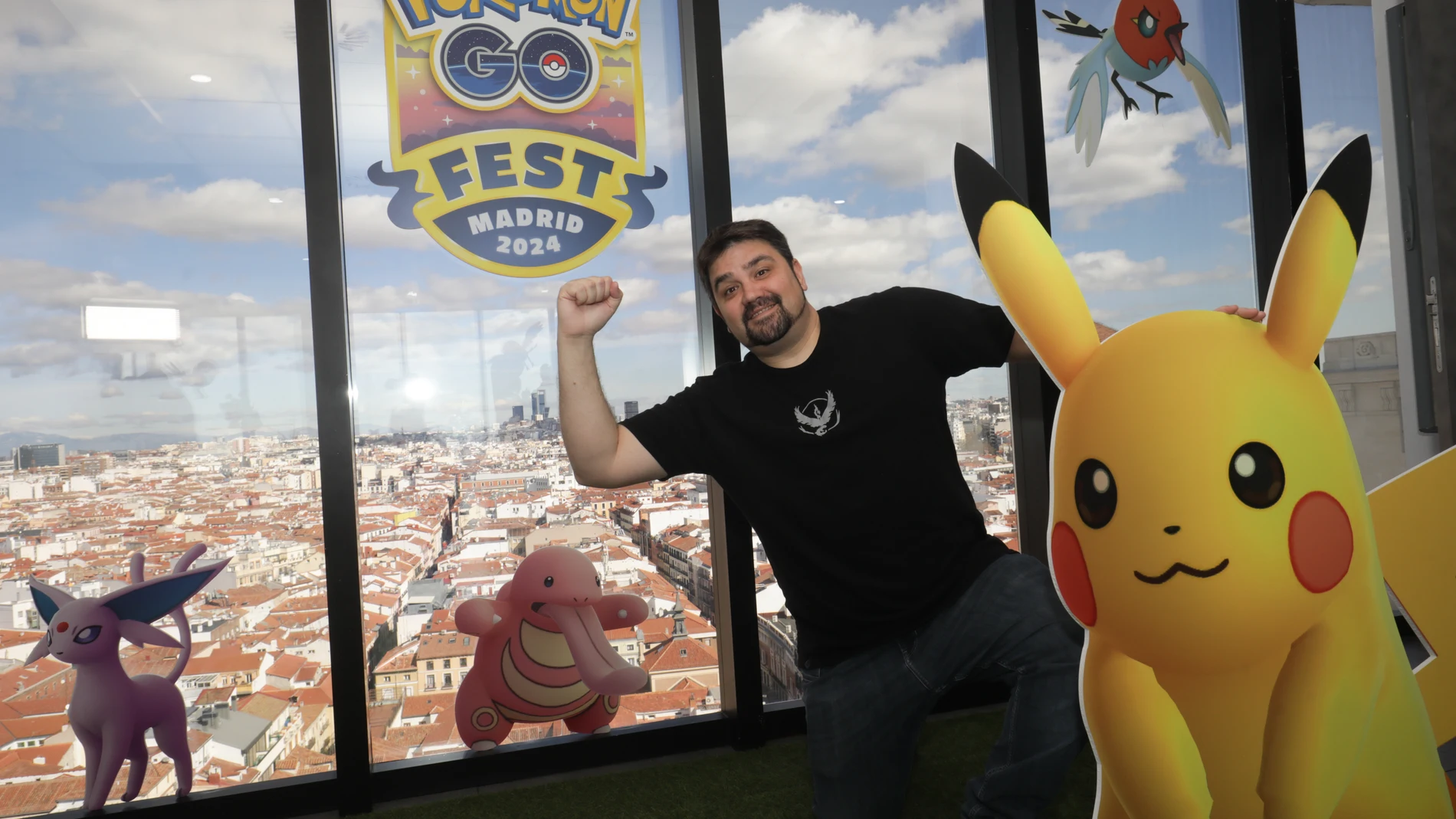 Ismael Meca, durante la presentación oficial del Pokémon Go Fest Madrid 2014