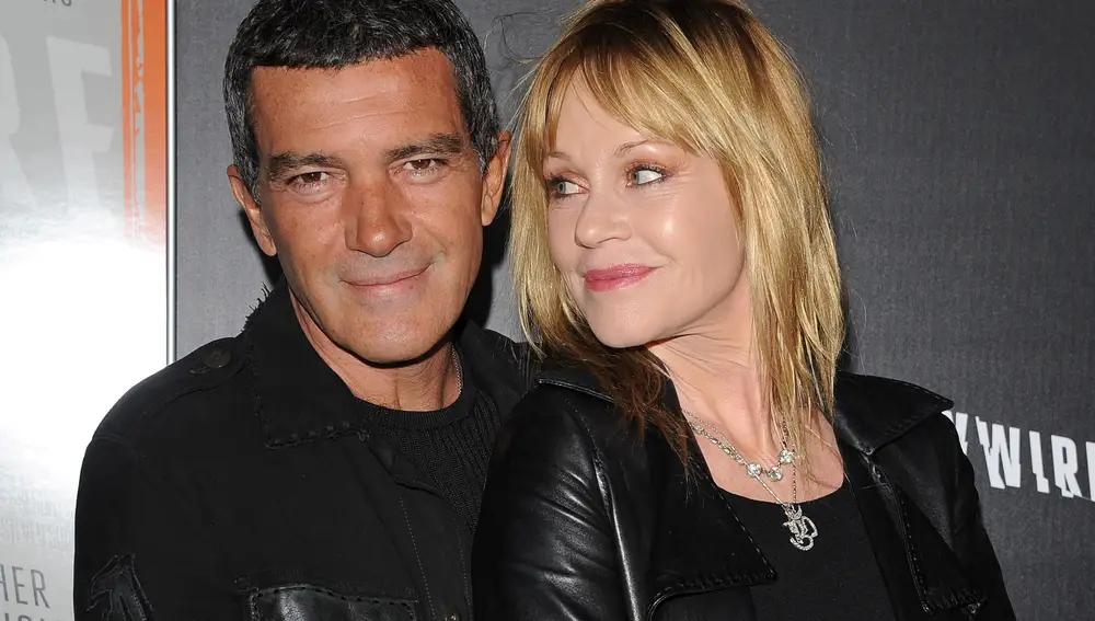 Antonio Banderas y Melanie Griffith