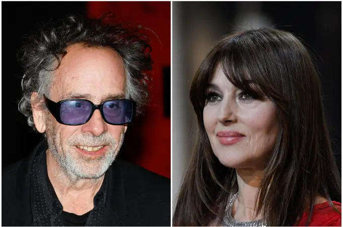 La romántica escapada de Tim Burton y Monica Bellucci a Barcelona, con feo a la prensa incluido