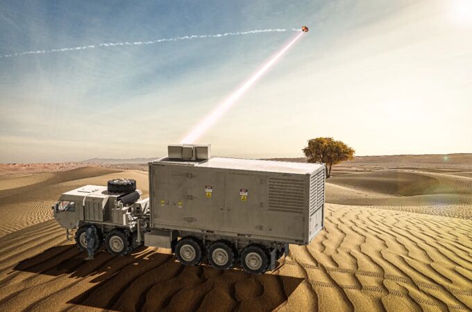 Armas láser de alta energía desarrollada para el ejército de EEUU por Lockheed Martin