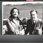 Dalí y Disney en Portlligat, en 1957