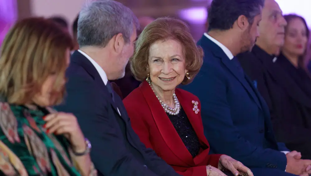 La reina Sofía asiste al concierto por el XXX aniversario del Grupo Ciudades Patrimonio de la Humanidad de España
