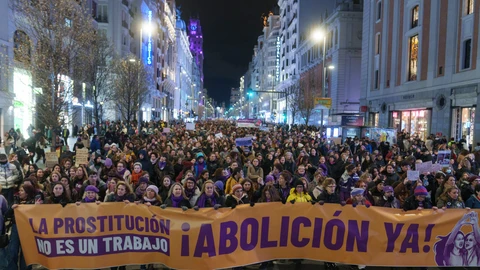 Manifestacion 8M Movimiento Feminista. David Jar