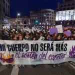 Manifestación 8M Movimiento Feminista.
