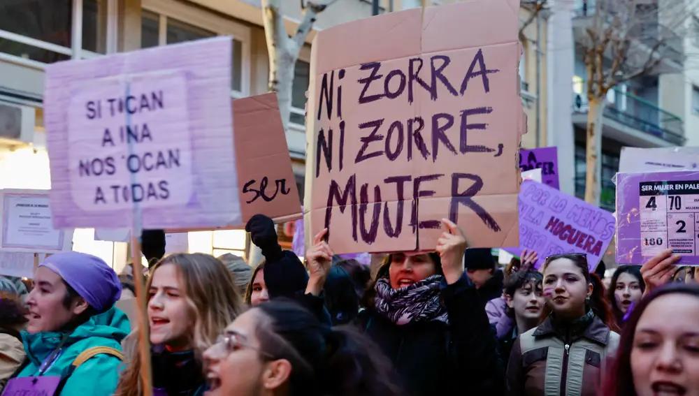 Manifestación en Salamanca