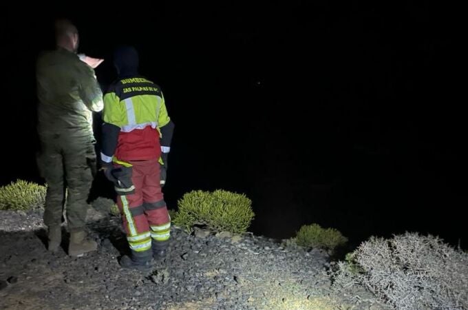 Búsqueda de los dos menores que podrían haber caído al mar en Las Palmas de Gran Canaria